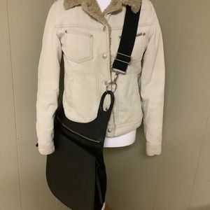 Large Leather Messenger Bag